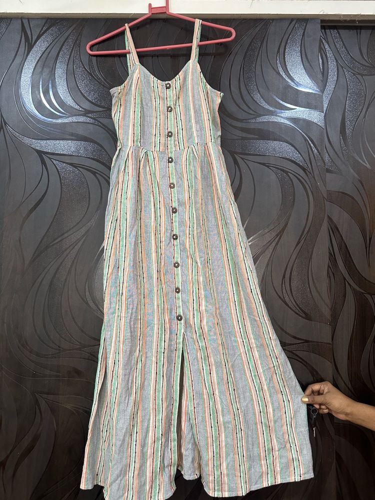 Sleeveless Cotton Maxi