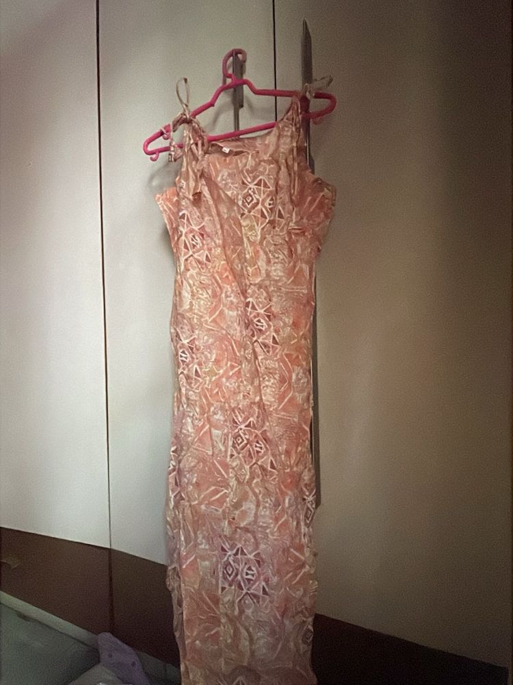 Pink Straight Kurti