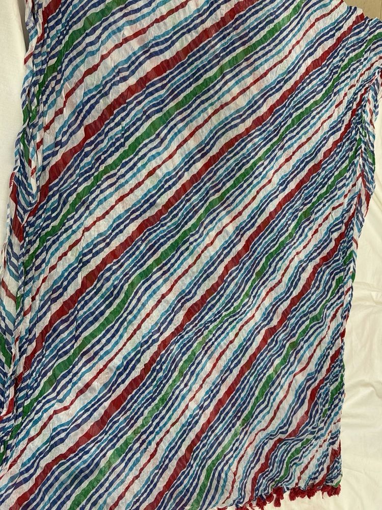 Leheriya multicoloured dupatta