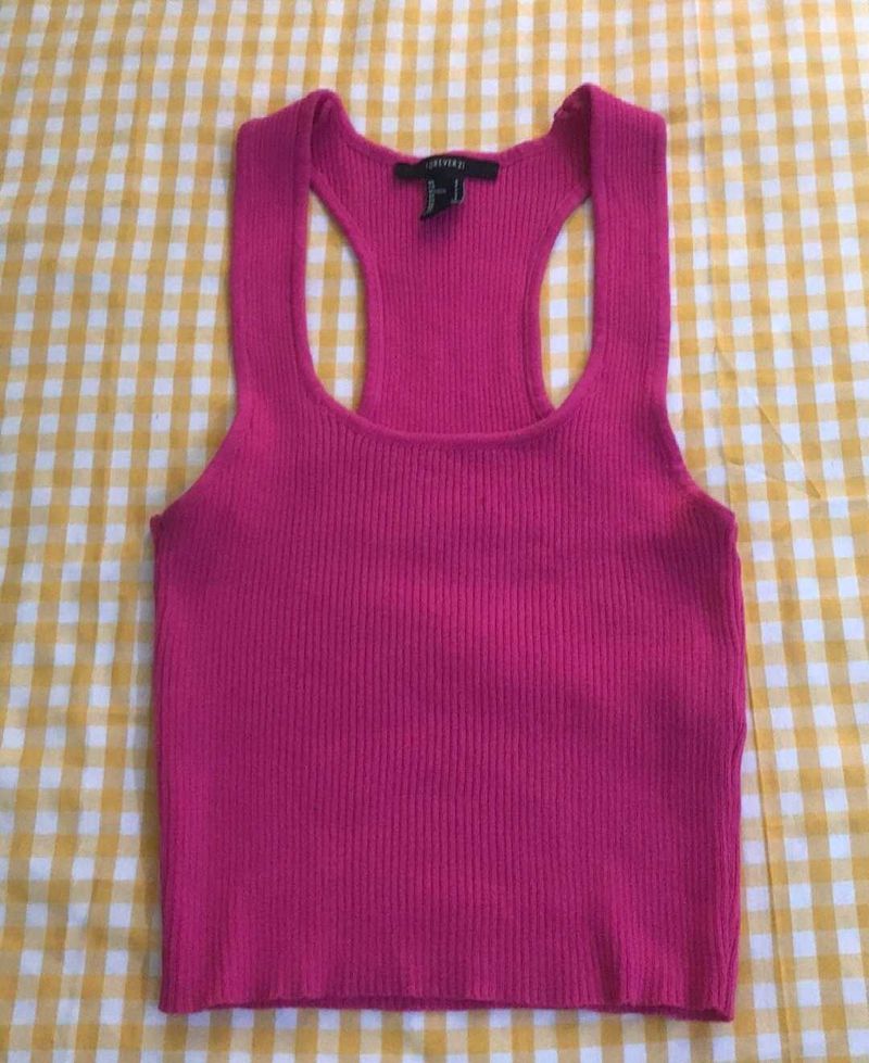 Pink Forever 21 Tank Top Bust 34-38