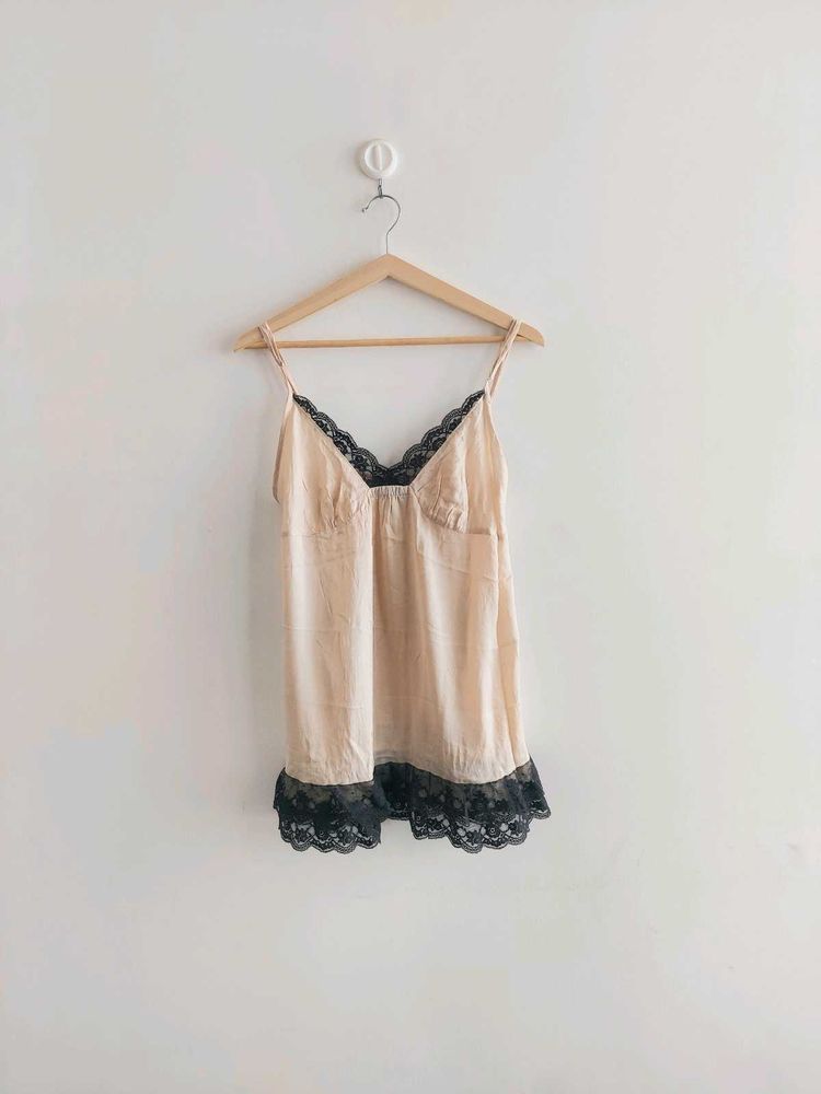Vintage Victoria Secret 100% Silk Cami