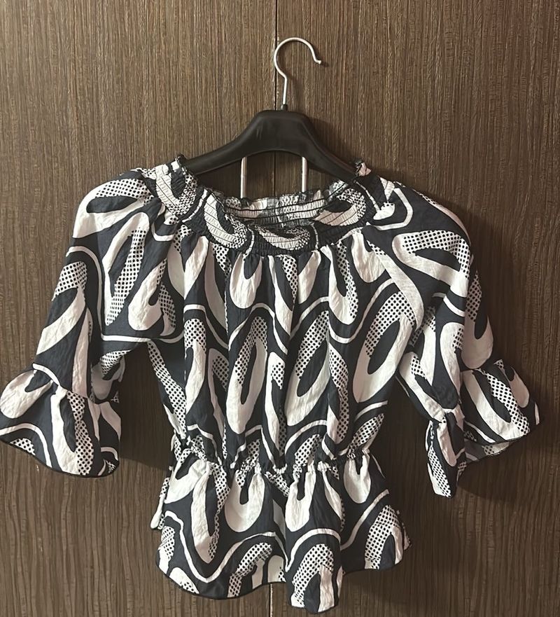 Patterned Blouse
