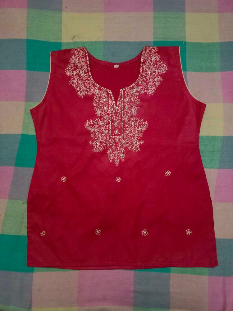 Desi Y2k Core Short Kurti