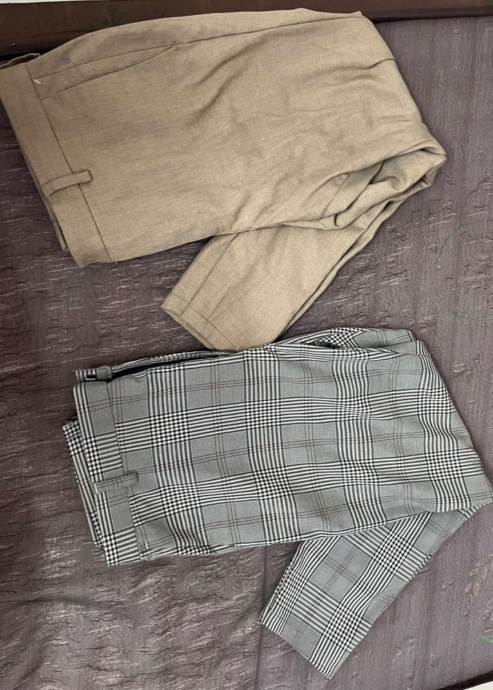 combo skinny/straight fit pants