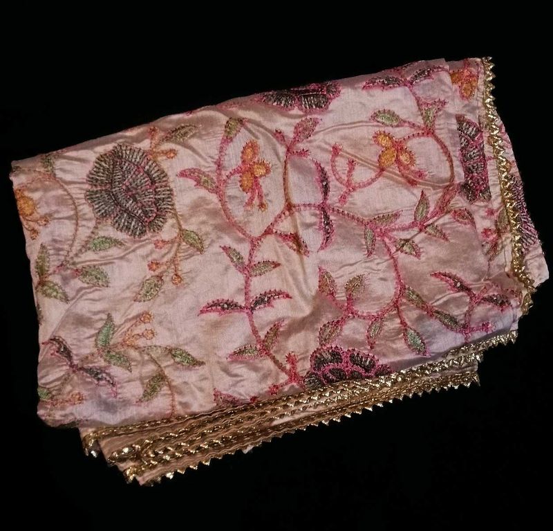 Embroidered Floral Dupatta