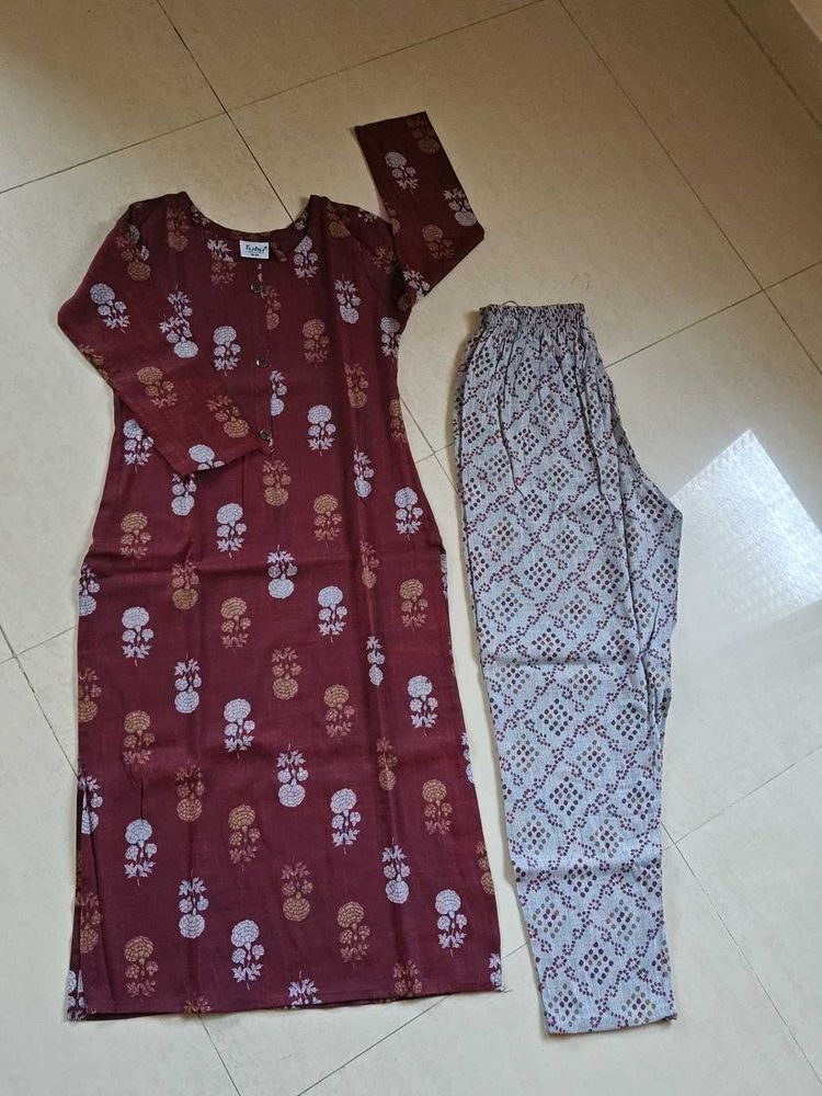 &#34;Kurta Set &#34;Tulsi&#34; From Fashion Factory &#34; (Women)