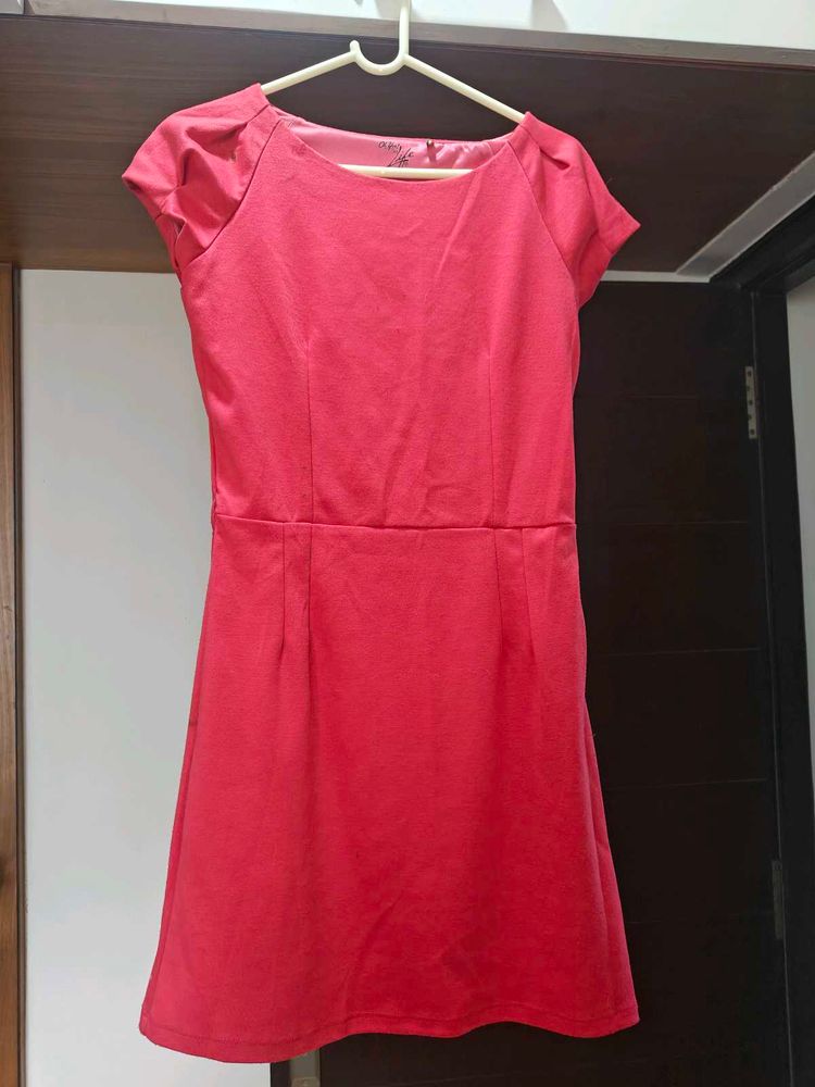 beautiful peach formal dress