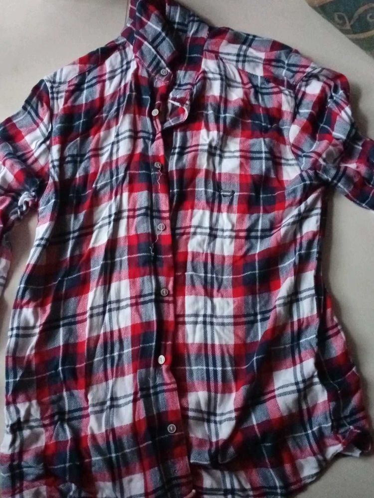 check shirt for casual wear