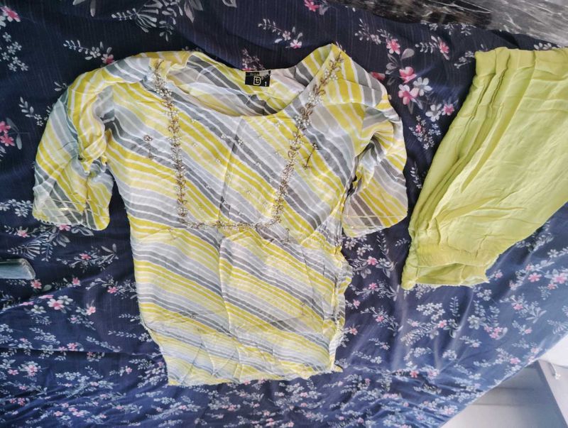 kurta set .kurt and pajama