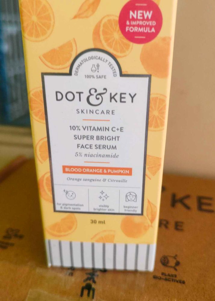 Dot &amp; Key Face Serum and sunscreen