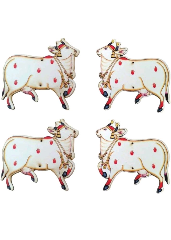 😍Diwali Special😍Set of 10 Cow Shape MDF Cutouts