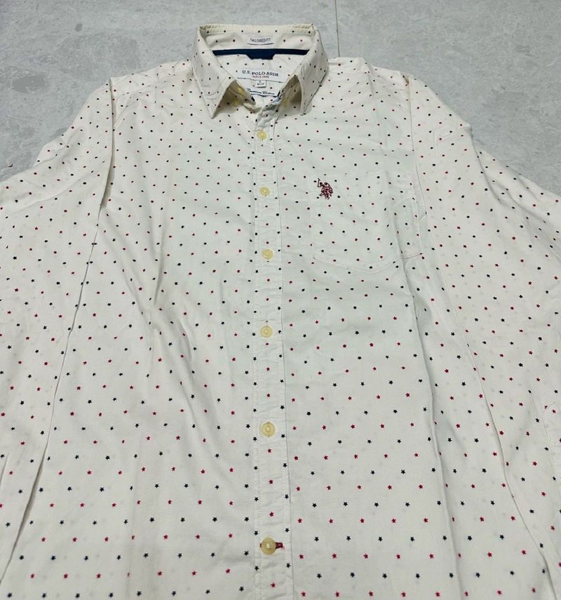 Us Polo Assn Party Wear Shirt