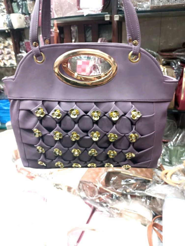 ✨Stylish Lavender Handbag 👜