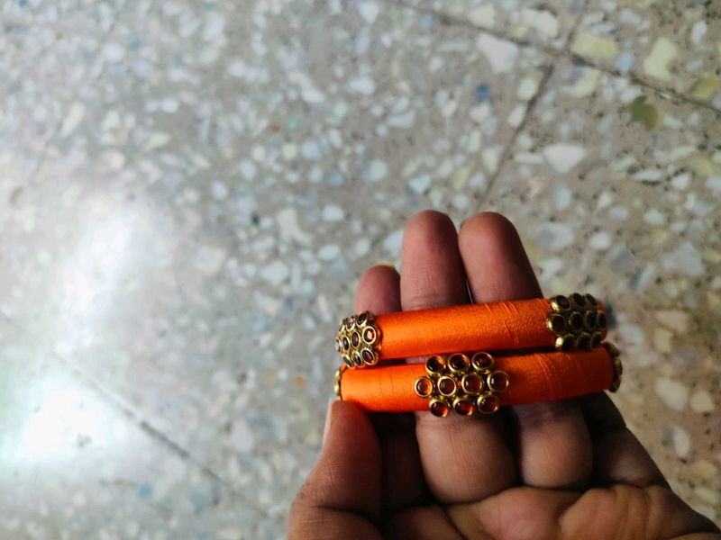 Sree Rama Navami Spl Silk Thread Bangled