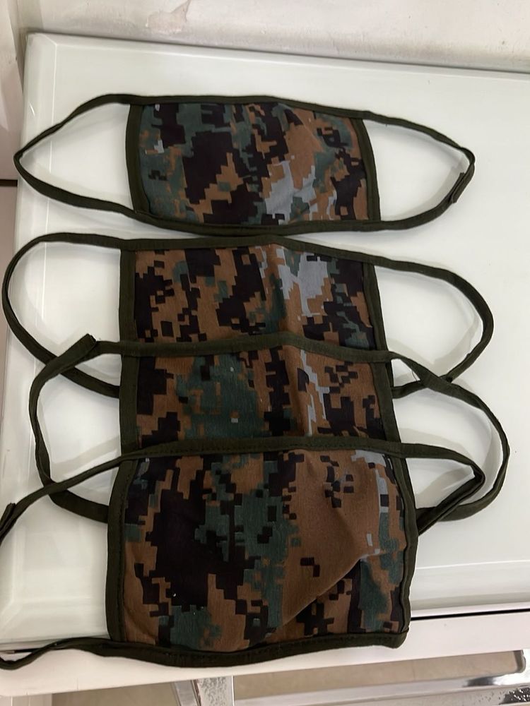 Camouflage Face Masks