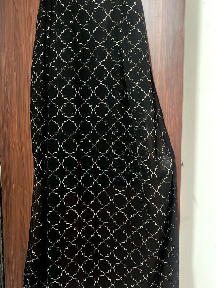 party wear stunning Black Dupatta