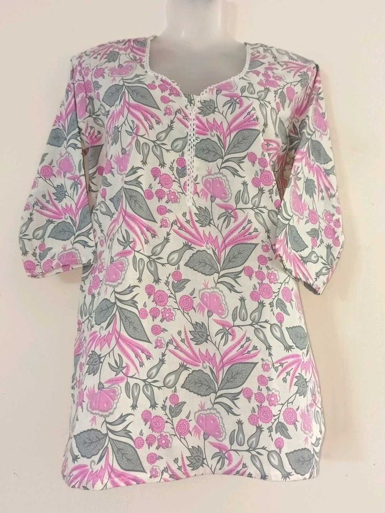 New Unused Floral Kurti