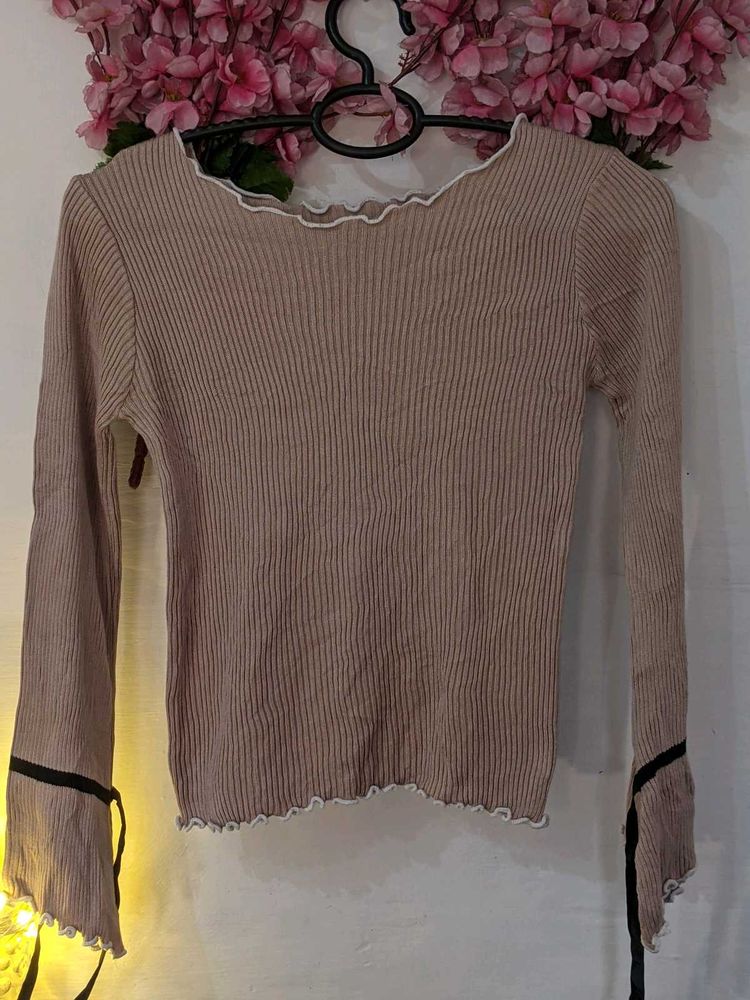 Small Size Designer Woolen Top