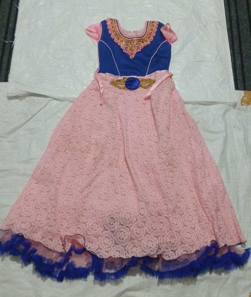 Pink &amp; Blue Party Dress