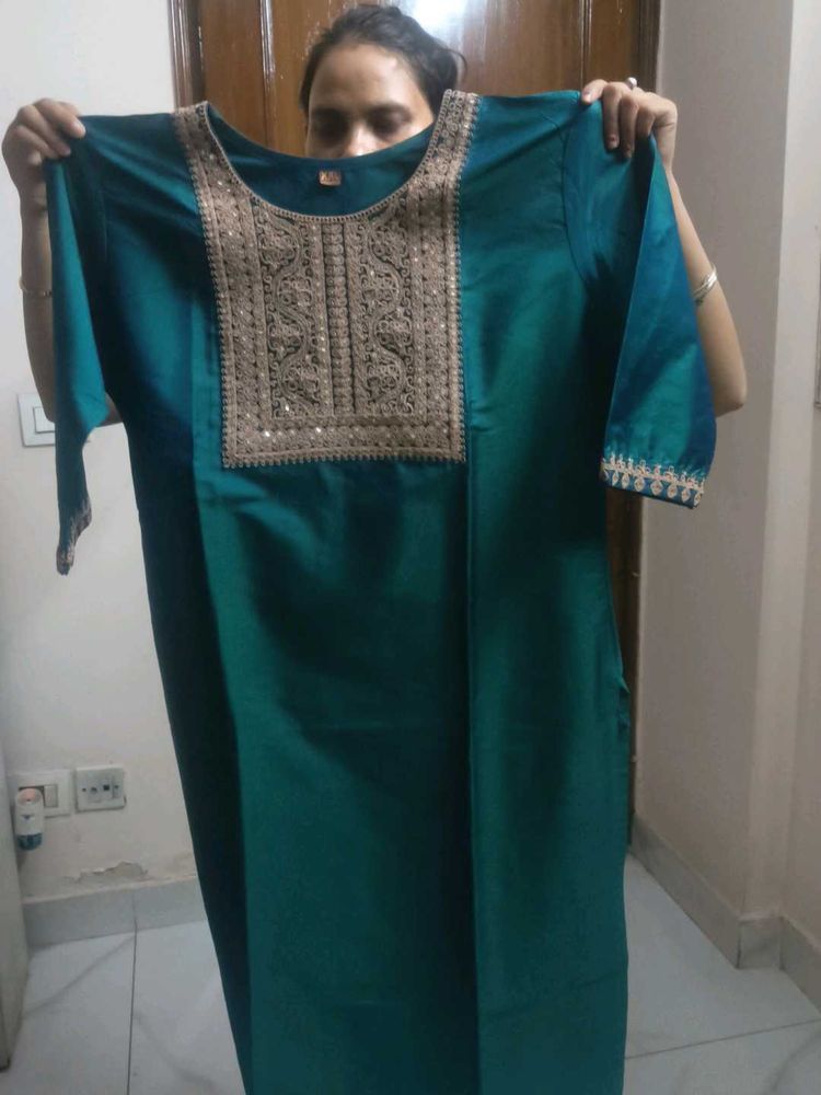 Elegant Teal Kurta set
