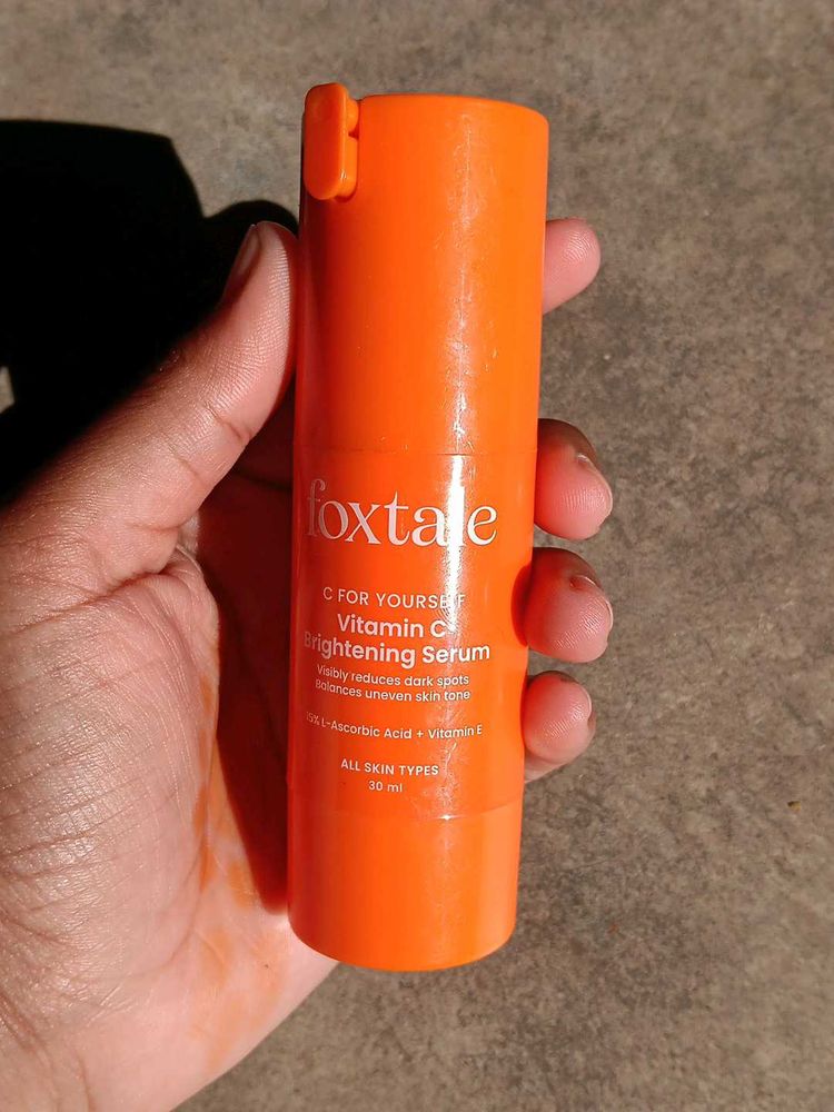 Foxtale Vitamin C Brightening Serum , only use for