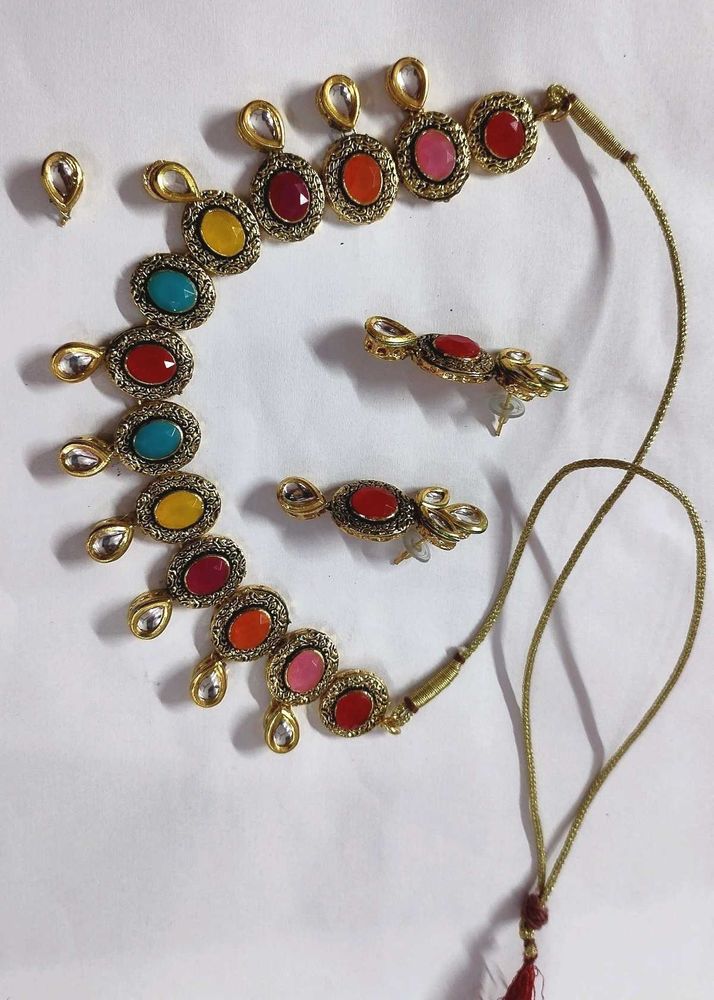 Necklace Earrings Set