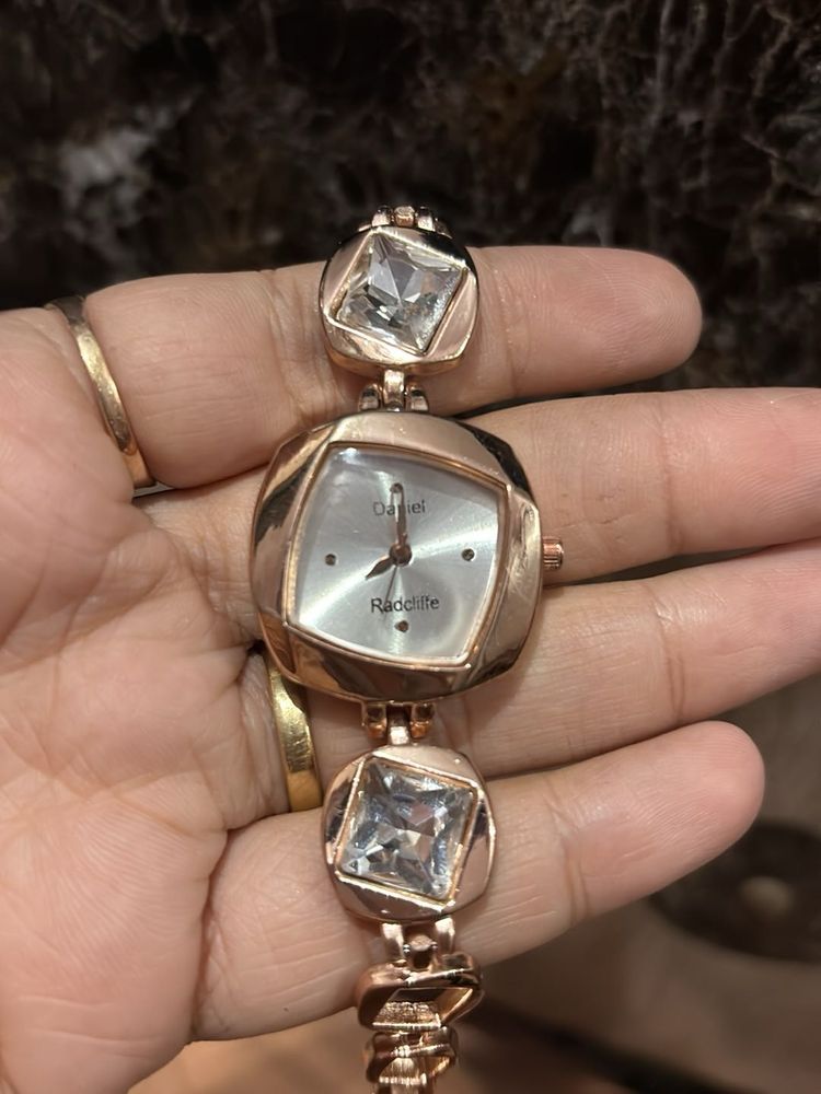 Daniel Radclife Rose Gold Watch