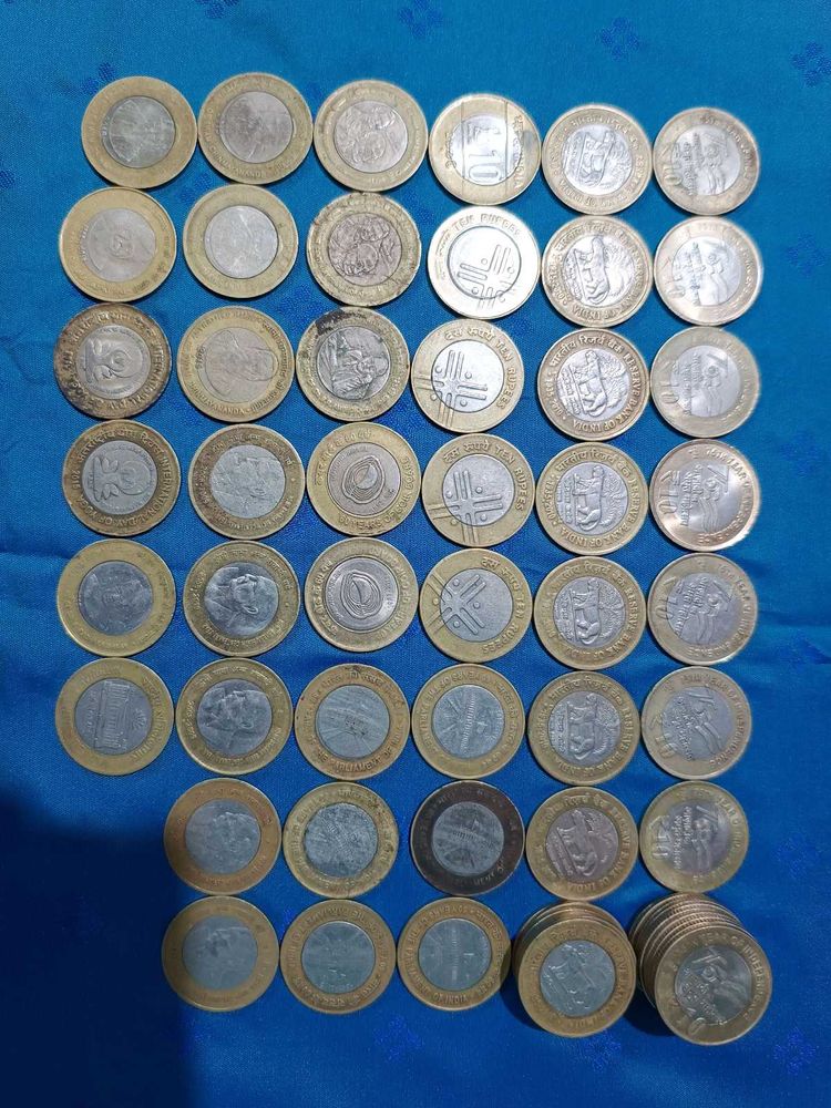 Commemorative And 50 Paisa Dandi March Coin Indian