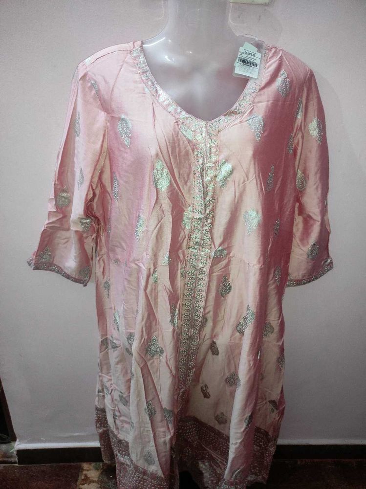 Xxl New Unused Avaasa Pink Kurta