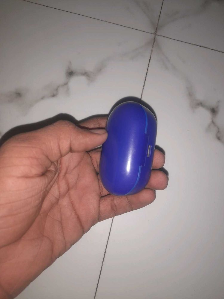 Blue Wireless Earbuds