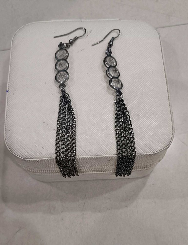 Chain Fringe Earrings