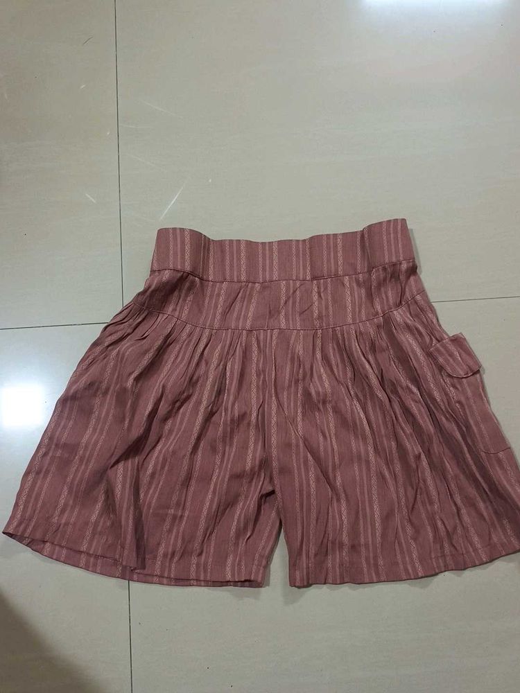 Striped Casual Shorts