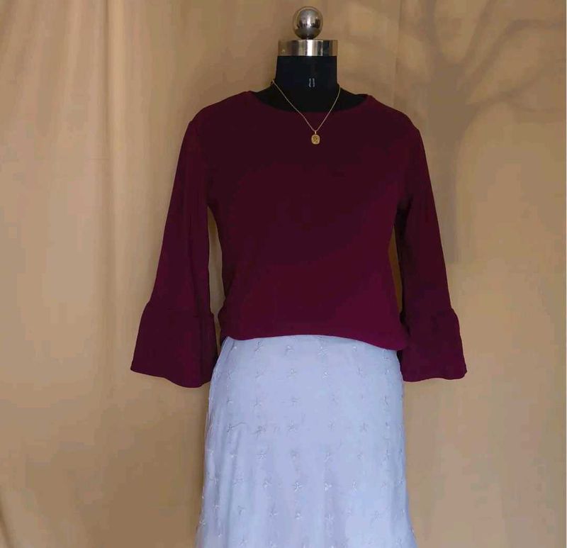 Flared Sleeve Sweater 😍