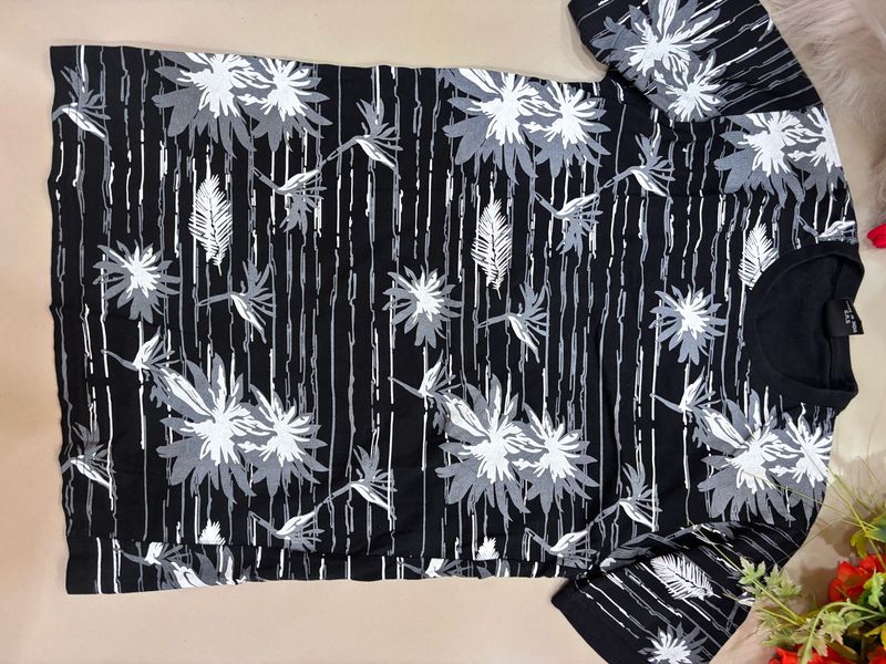 Floral Print T-Shirt
