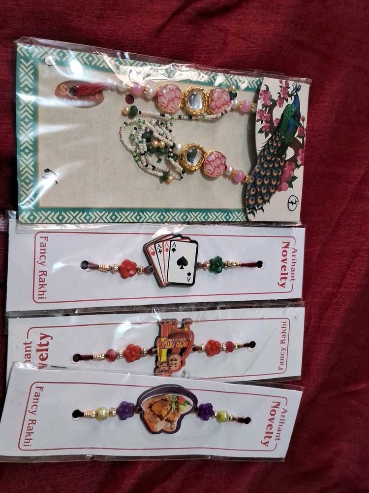 Combo Of Couple  And Kids  Rakhi
