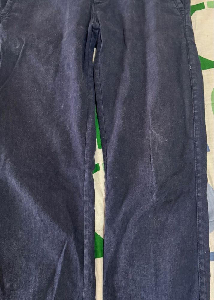 Navy Corduroy Pants