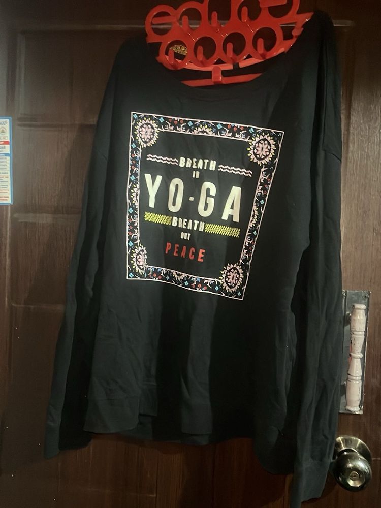 Yoga Graphic Long Sleeve Tee