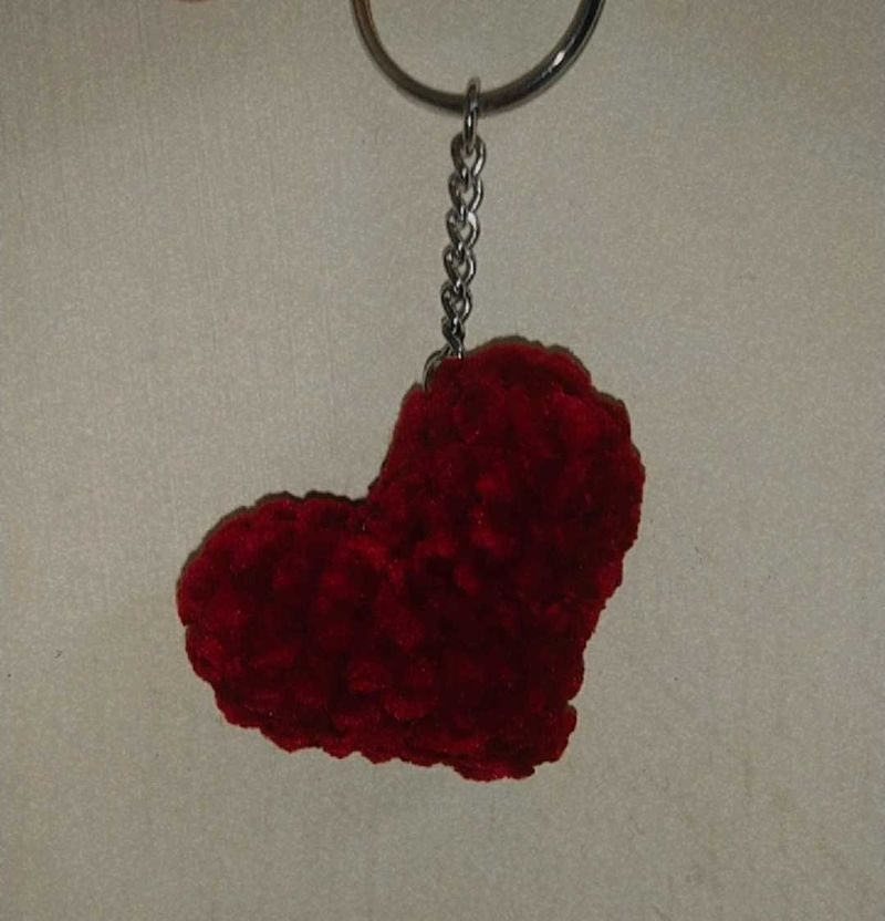 Red Heart Keychain