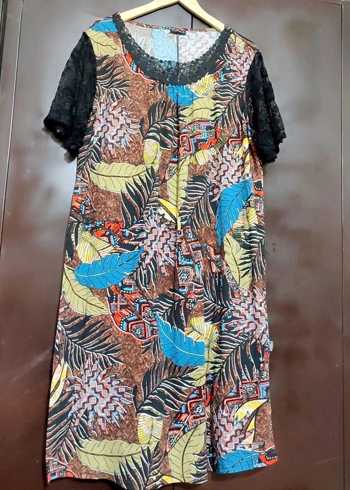 Multi Printed Top For Girl Or Women 44 Bust