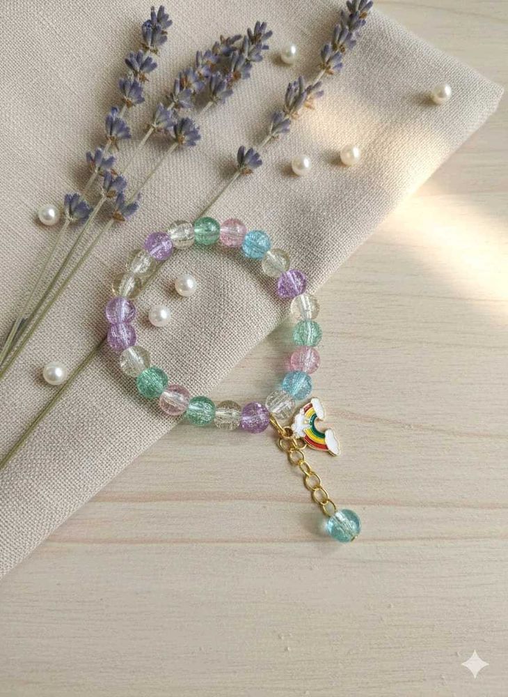 Rainbow Charm Bracelet For Women