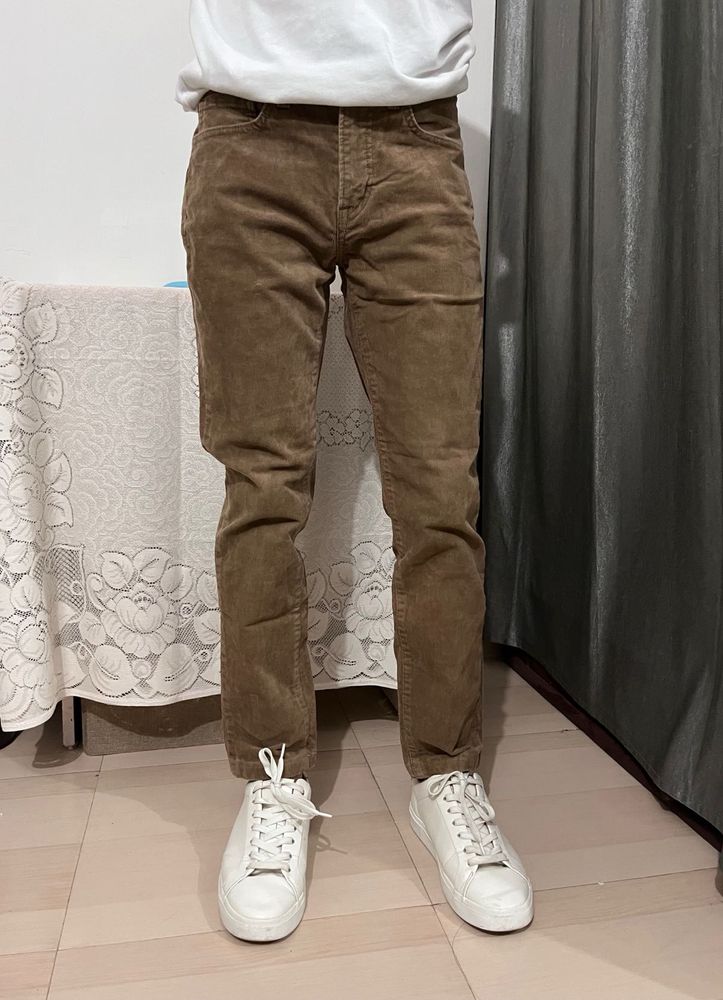 Brown Corduroy Pants