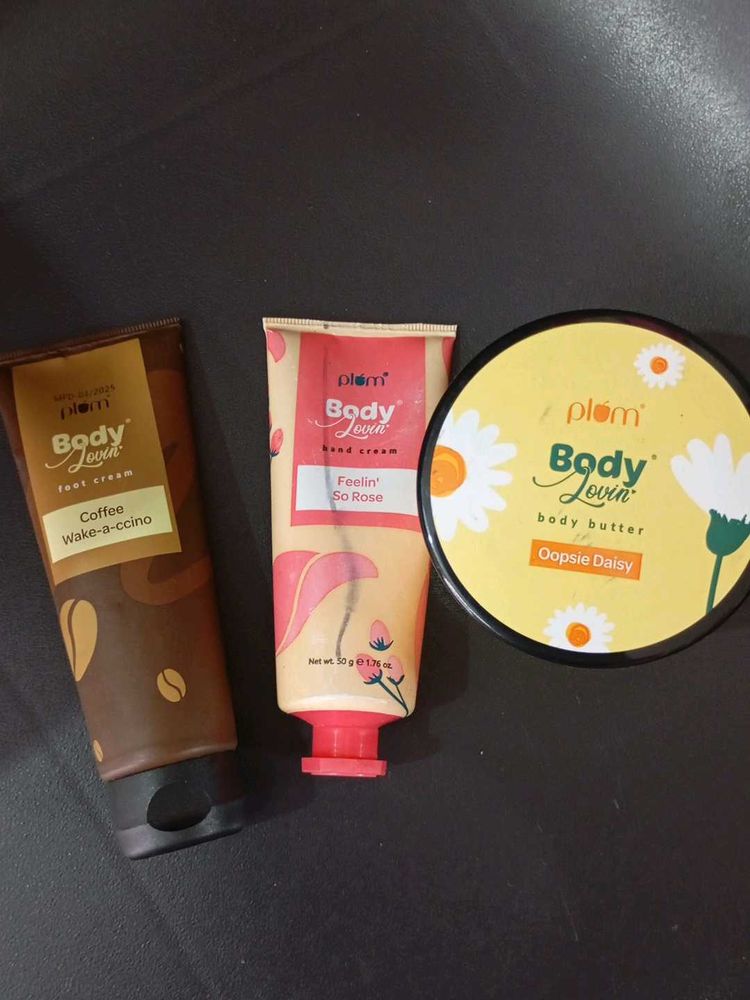 plum combo hand and foot cream body butte