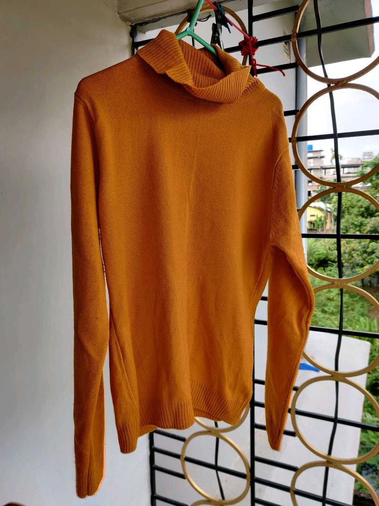 Yellow Light Knit Sweater