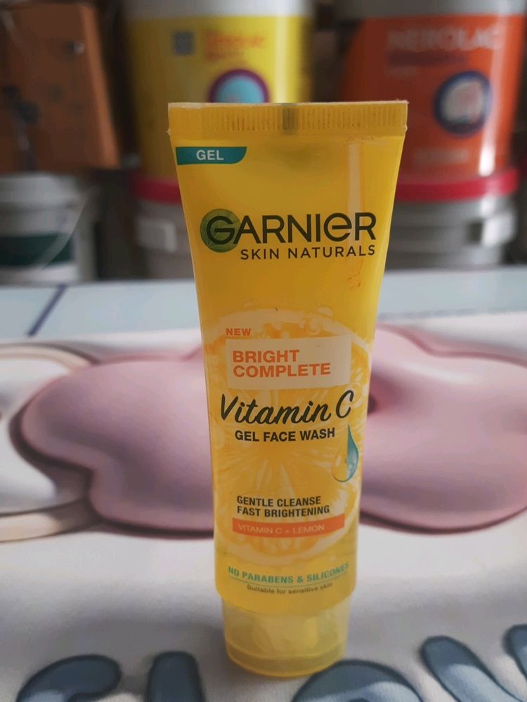 Garnier Vitamin C Gel Face Wash 50g Brand Ne