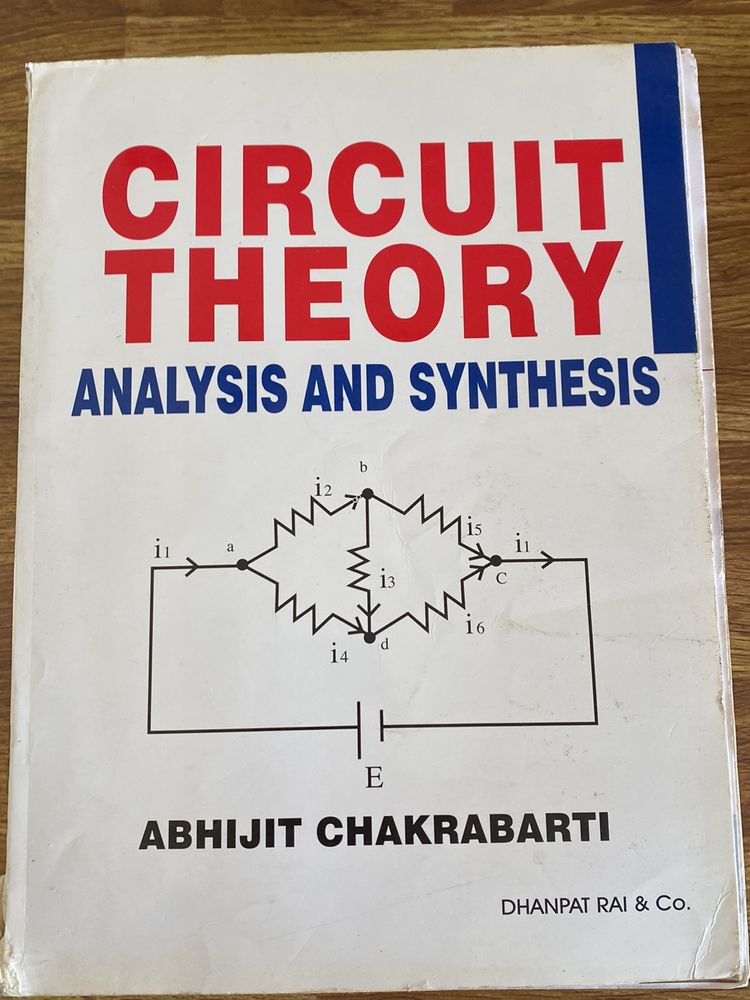 Circuit Theory By Abhijit Chakrabarti