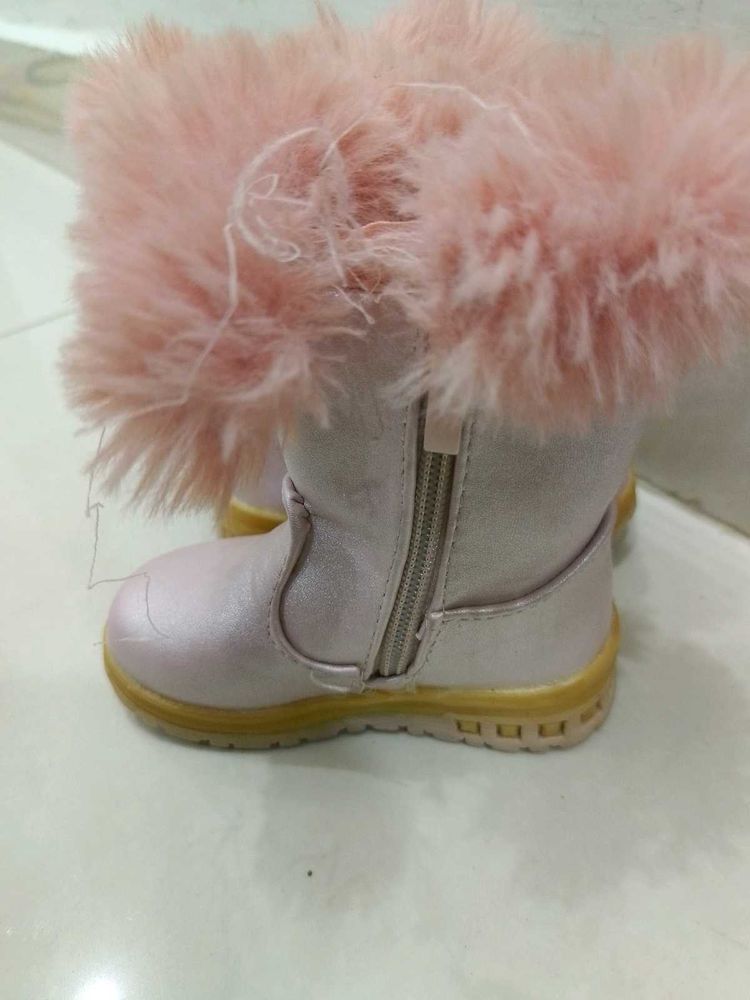 Pink Kids Foot Wear