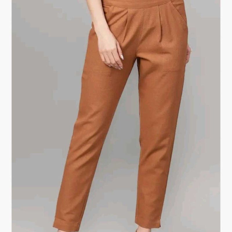Tan Casual Pants