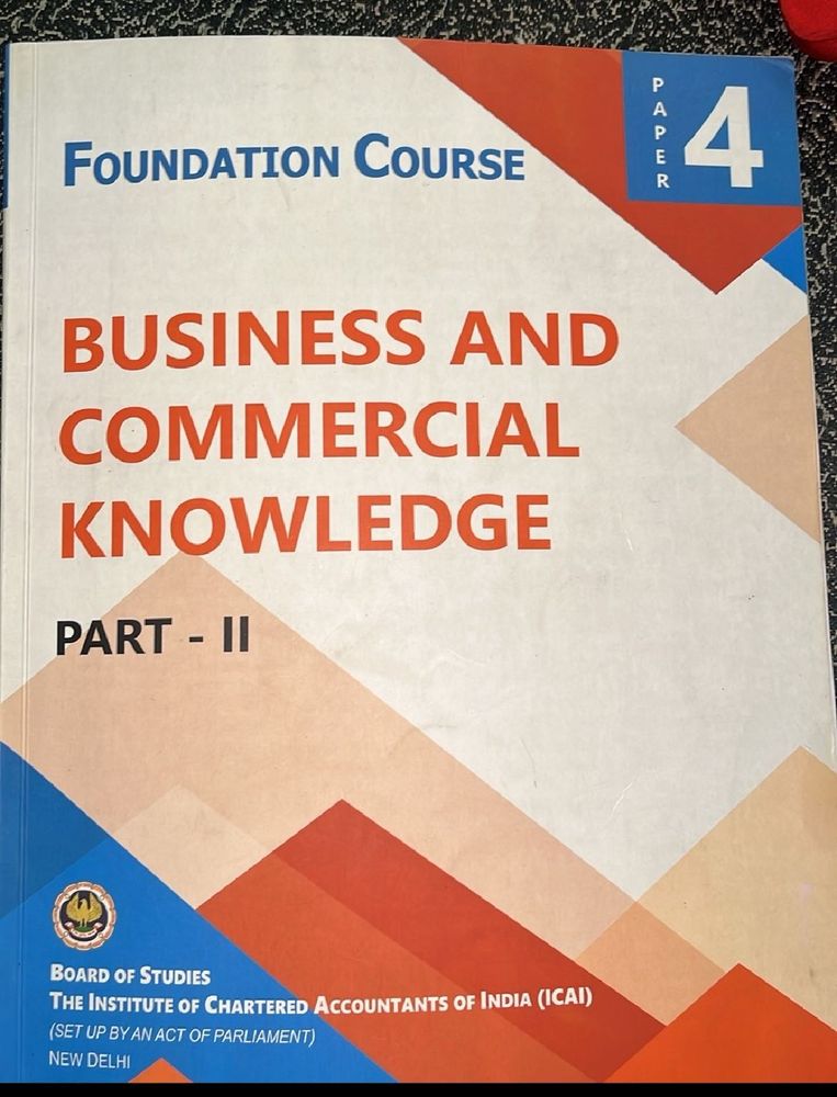 Foundation Course: Business &amp; Commercial Knowledge