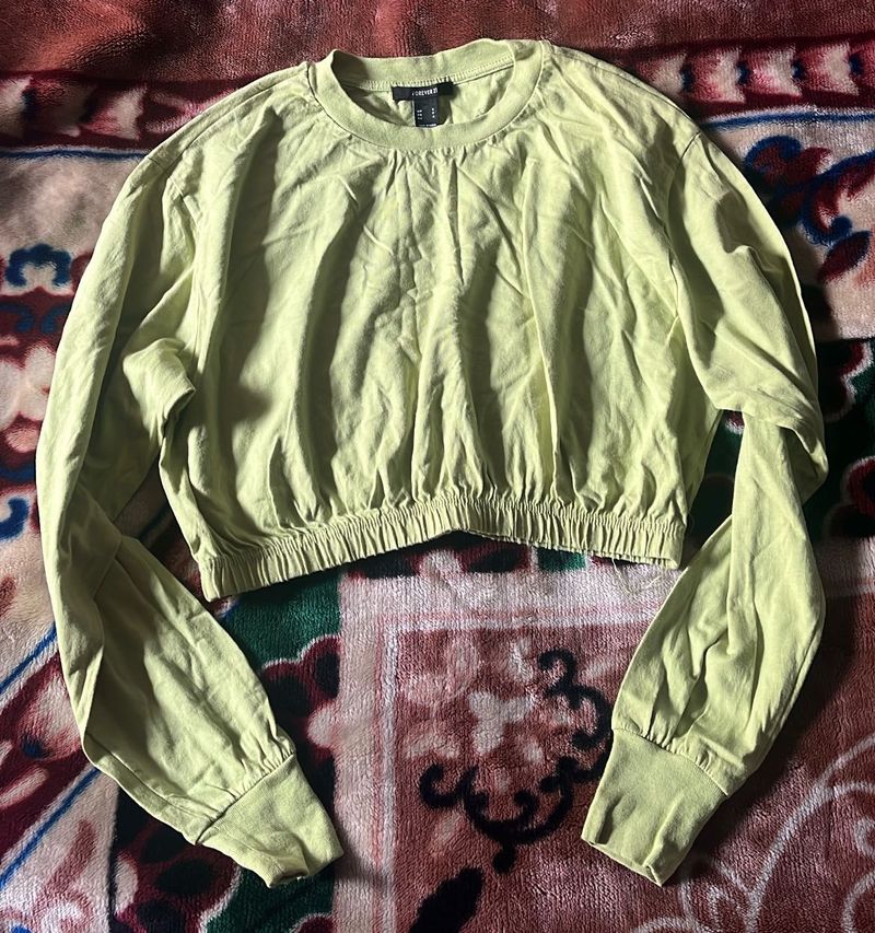 Forever 21 Crop Sweatshirt