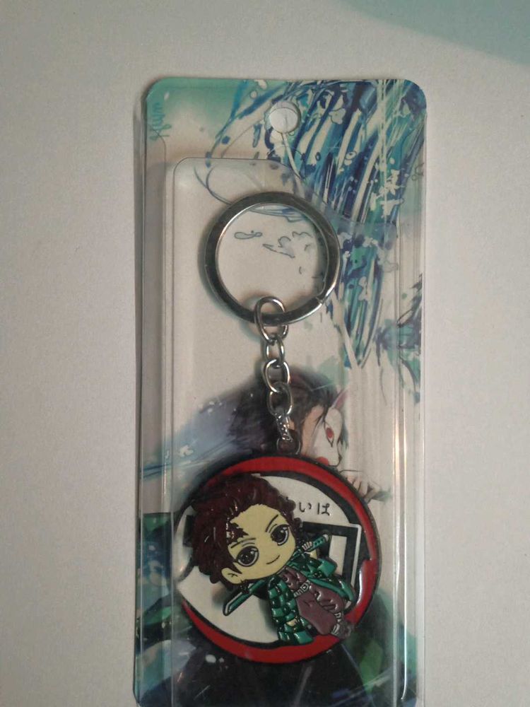 Tanjiro Rotating Metal Keychain
